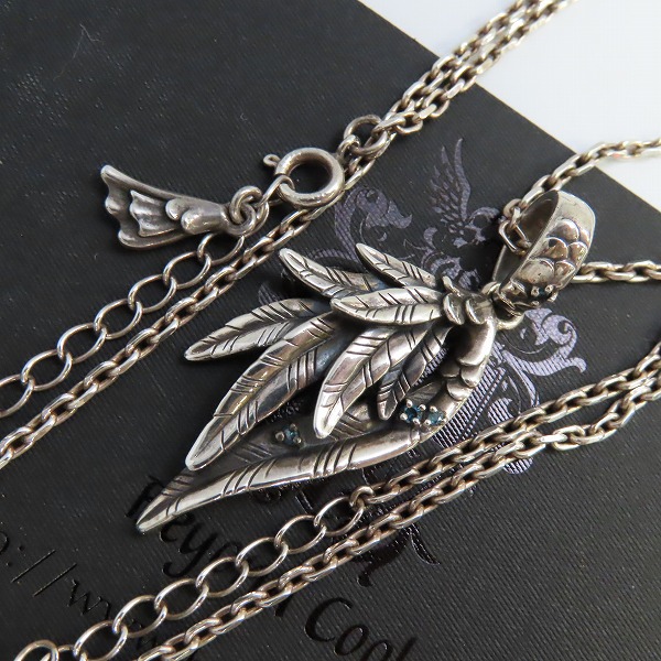 実際に弊社で買取させて頂いた【ギャラ付】Bloody Mary/ブラッディマリー Ice アイス ペンダント - 青鳥 w/ブルーダイヤモンド