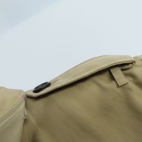 実際に弊社で買取させて頂いたBURBERRY/バーバリー THE KENSINGTON ケンジントン トレンチコート/Mの画像 5枚目