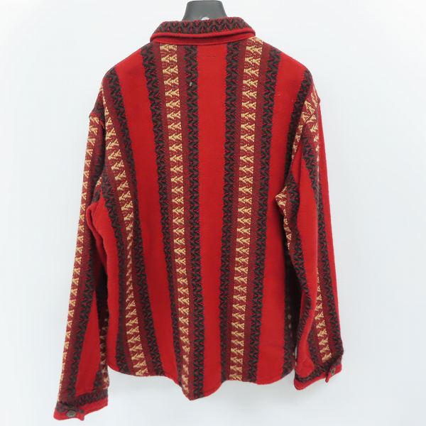 実際に弊社で買取させて頂いたTENDERLOIN/テンダーロイン ウール ネイティブ柄 T-NATIVE シャツジャケット/Mの画像 1枚目