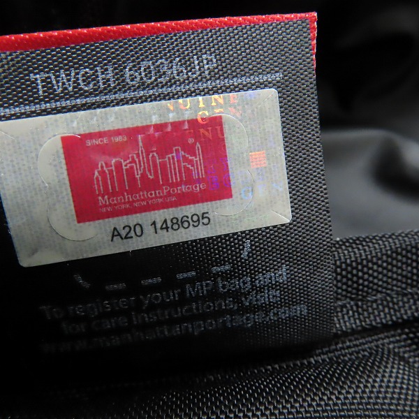 実際に弊社で買取させて頂いたManhattan Portage/マンハッタンポーテージ ネイビーヤード バックパック MP2231の画像 5枚目