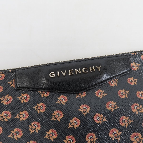 実際に弊社で買取させて頂いたGIVENCHY/ジバンシィ ペイズリー総柄 クラッチバッグの画像 9枚目