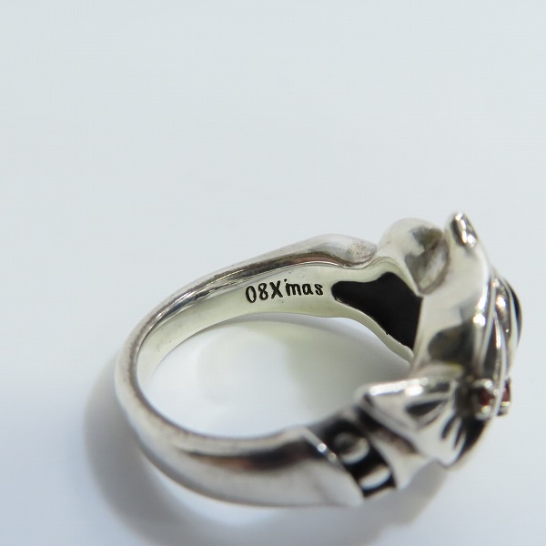 実際に弊社で買取させて頂いた【ギャラ付】Bloody mary/ブラッディマリー 鬼火 KAI 2008 X'MASリング/23号の画像 6枚目