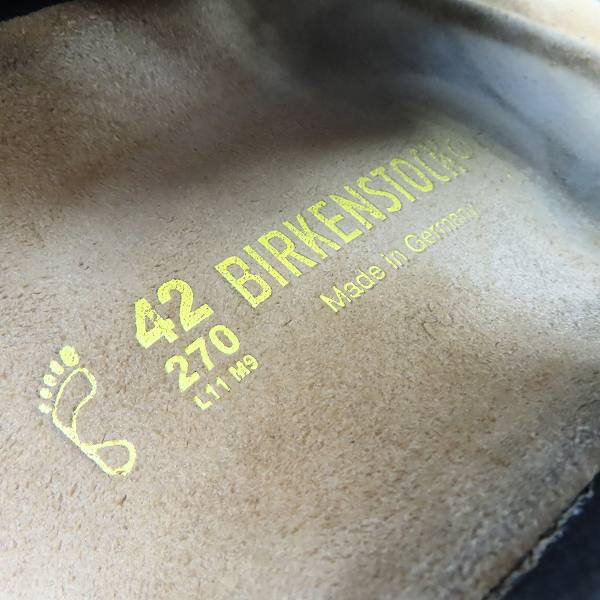 実際に弊社で買取させて頂いたBIRKENSTOCK/ビルケンシュトック Zurich サンダル 050491/27の画像 5枚目