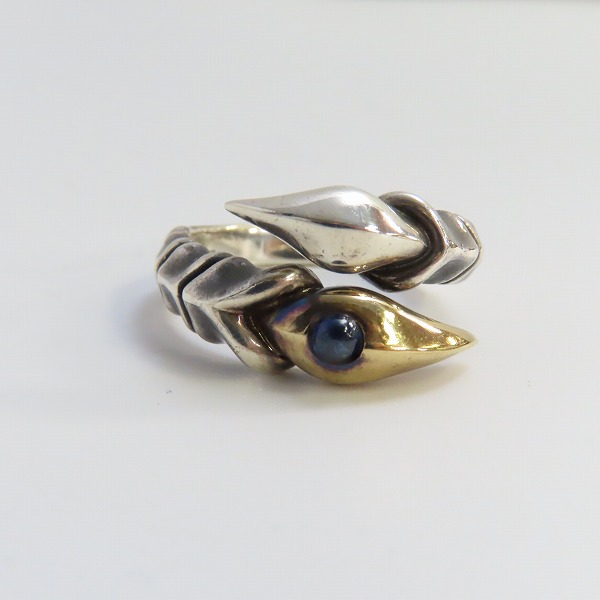 実際に弊社で買取させて頂いた【ギャラ付】Bloody Mary/ブラッディマリー K18 スシュムナーリング/17号の画像 1枚目