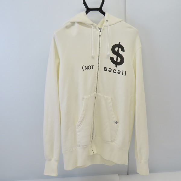 実際に弊社で買取させて頂いたsacai×Fragment Design /サカイ×フラグメントデザイン $(NOT sacai) ZIP PARKA ジップパーカー