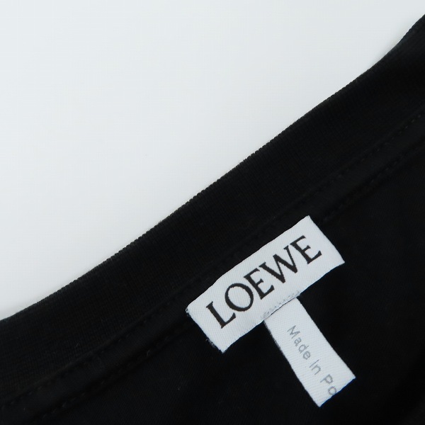 実際に弊社で買取させて頂いたLOEWE/ロエベ アナグラム  ロングTシャツ 胸ポケット/XSの画像 2枚目