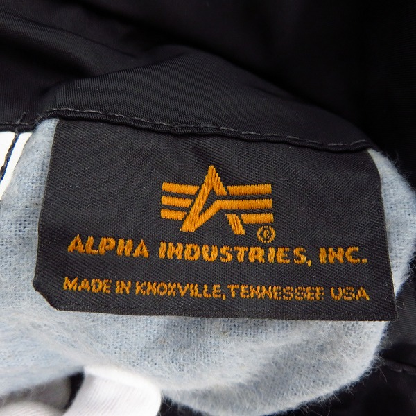 実際に弊社で買取させて頂いたALPHA INDUSTRIES/アルファインダストリーズ Made in USA MA-1 リバーシブル フライトジャケット /Sの画像 4枚目