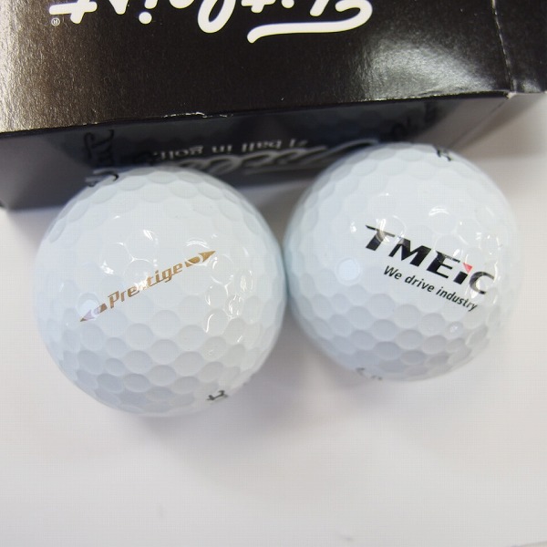 実際に弊社で買取させて頂いた【未使用/オウンネーム入含】Titleist プレステージ/BRIDGESTONE TOUR B V10 ゴルフボール 1ダースの画像 1枚目