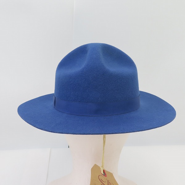 実際に弊社で買取させて頂いた【未使用】 TENDERLOIN/テンダーロイン PARK RANGER HAT パークレンジャーハット BLUEの画像 2枚目