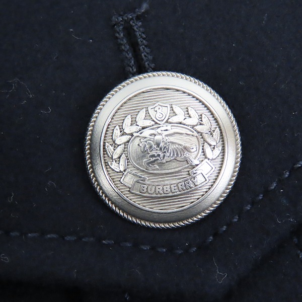 実際に弊社で買取させて頂いたBURBERRY London England/バーバリーロンドン イングランド メルトンロングコート/UK8の画像 7枚目