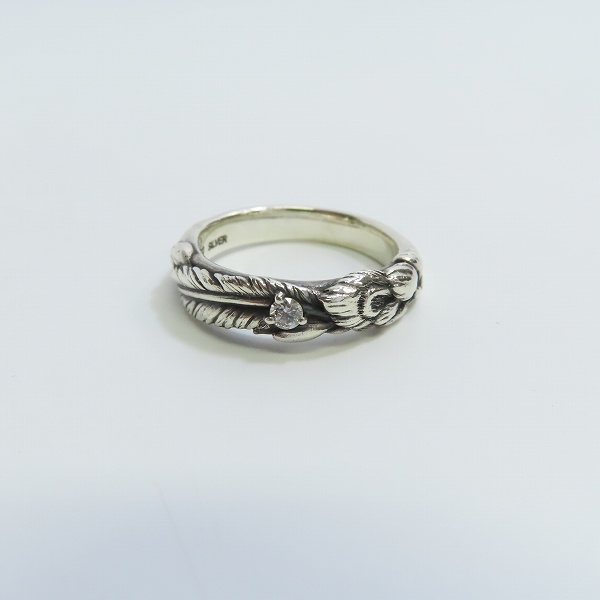 実際に弊社で買取させて頂いた【ギャラ付】Bloody Mary/ブラッディマリー マグノリアリング w/1ダイヤモンド 16.5号の画像 1枚目