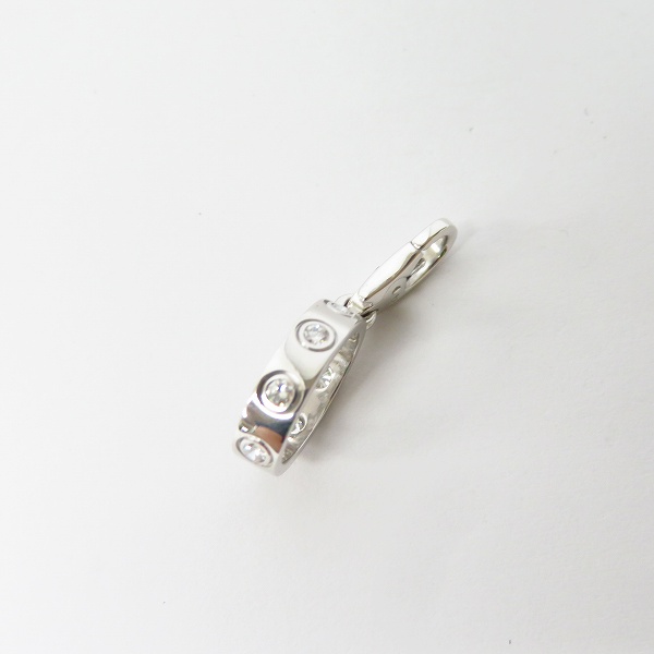 実際に弊社で買取させて頂いたCartier/カルティエ ラブチャーム ペンダントトップ K18WG/750×7Pダイヤモンド