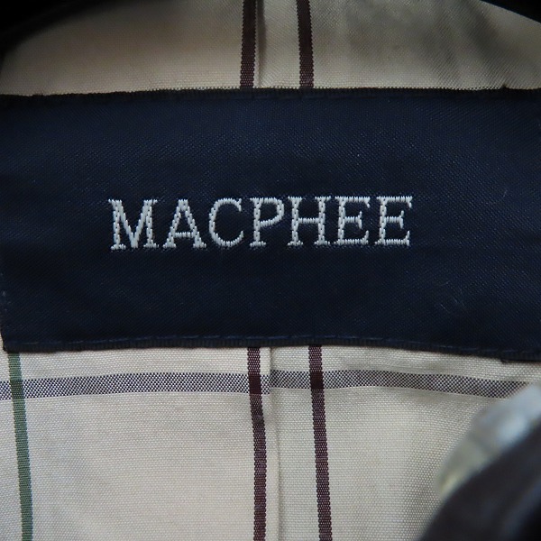 実際に弊社で買取させて頂いたMACPHEE/マカフィー トゥモローランド ホースレザージャケットの画像 2枚目
