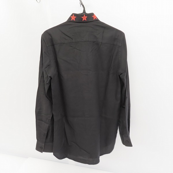 実際に弊社で買取させて頂いた【JPタグ】GIVENCHY/ジバンシィ スター/星刺繍 長袖シャツ 39の画像 1枚目