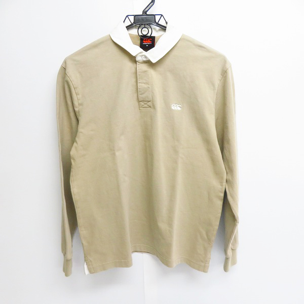 実際に弊社で買取させて頂いたcanterbury/カンタベリー L/S ラガー/ポロシャツ/M