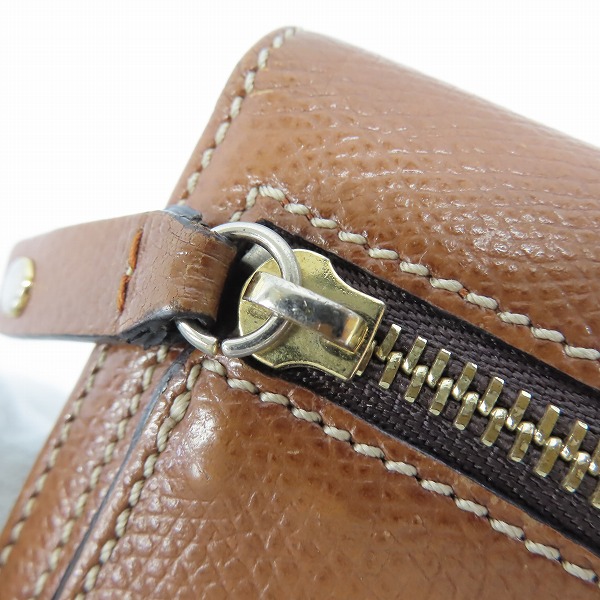 実際に弊社で買取させて頂いたLOEWE/ロエベ 三つ折り レザー コンパクト ウォレット/財布の画像 7枚目