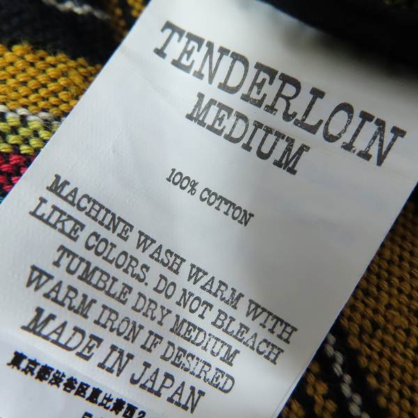 実際に弊社で買取させて頂いたTENDERLOIN/テンダーロイン コットン ネイティブ柄 ジャケット Mの画像 3枚目