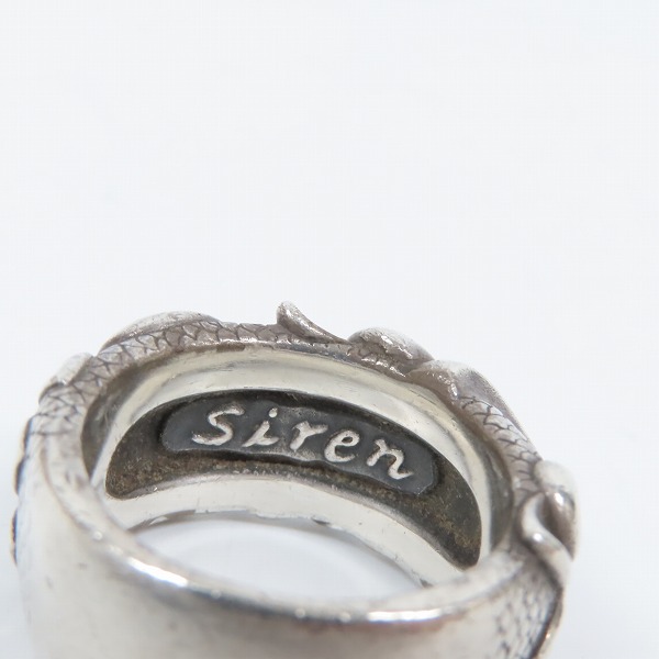 実際に弊社で買取させて頂いたBloody Mary/ブラッディマリー SIREN/サイレンリング/16.5号 の画像 6枚目