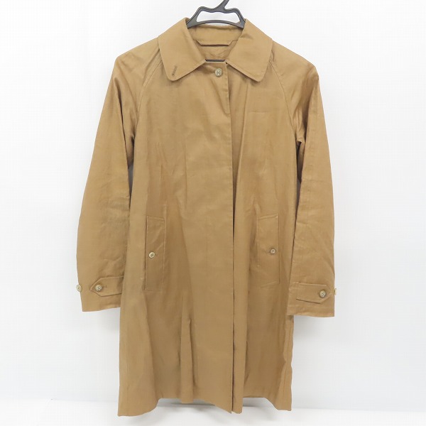 実際に弊社で買取させて頂いたMACKINTOSH/マッキントッシュ コーティング　リネンコート ED-SM/34