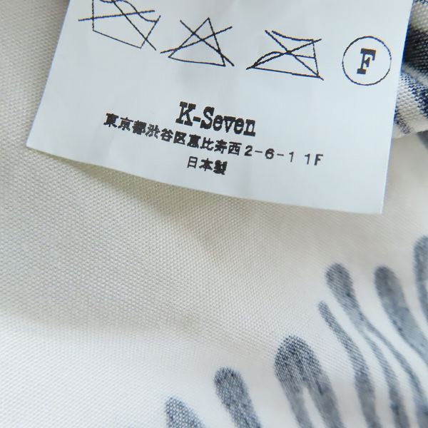 実際に弊社で買取させて頂いた【未使用】TENDERLOIN/テンダーロイン RAYON SHT C レーヨンシャツ ブラック/ホワイト/Sの画像 4枚目