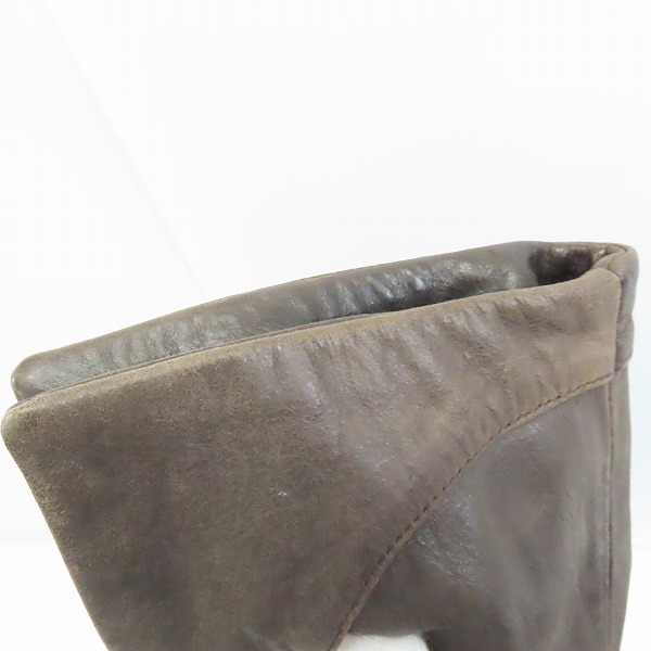 実際に弊社で買取させて頂いたPaul Smith LONDON/ポールスミスロンドン 牛革レザーチェスターコート/Lの画像 7枚目