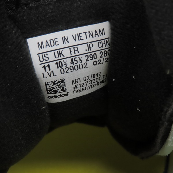 実際に弊社で買取させて頂いた【未使用】ATMOS × ADIDAS/アトモス×アディダス ZX8000 G-SNK4/GX7842/29の画像 5枚目