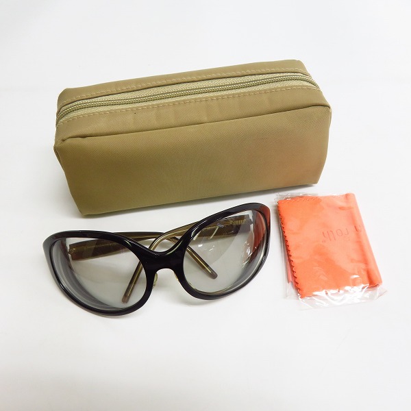 実際に弊社で買取させて頂いたChristian Roth/クリスチャンロス 度入りサングラス/アイウェア CR14230の画像 8枚目