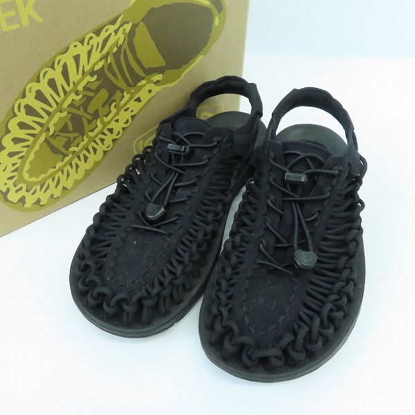 実際に弊社で買取させて頂いたKEEN/キーン UNEEK/ユニーク ハイブリッドサンダル ブラック 1014097/28
