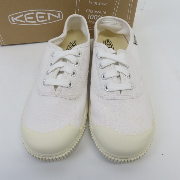 実際に弊社で買取させて頂いたKEEN/キーン MADERAS OXFORD/マデラス オックスフォード ローカット スニーカー ホワイト/23.0