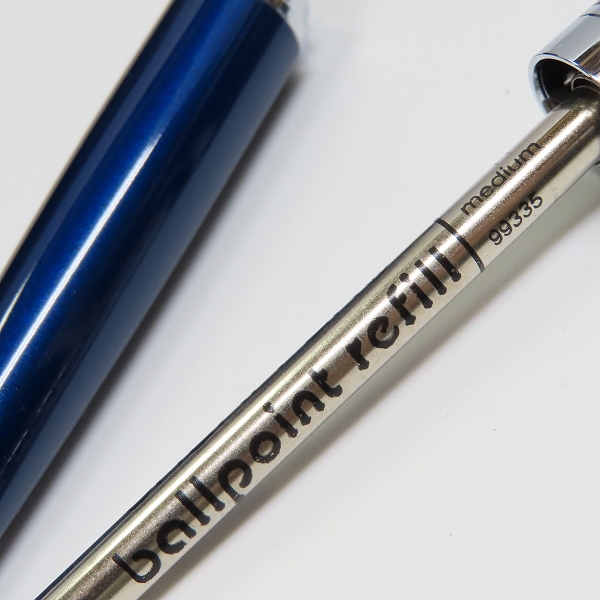 実際に弊社で買取させて頂いたSHEAFFER/シェーファー シェーファー300 ボールペン 回転式 ブラック/シルバー/ブル 3点セットの画像 5枚目