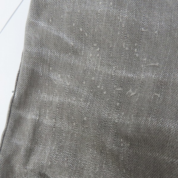 実際に弊社で買取させて頂いた【JPタグ】Dior HOMME/ディオールオム エディ期 ダメージ加工スキニーデニムパンツ 003D002TY046/26の画像 8枚目