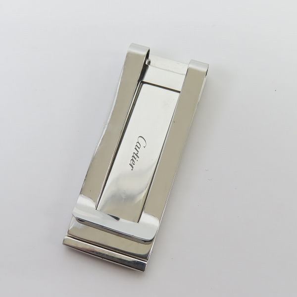 実際に弊社で買取させて頂いたCartier/カルティエ サントス マネークリップ シルバー×ゴールドの画像 1枚目