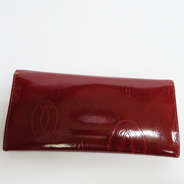 実際に弊社で買取させて頂いたCartier/カルティエ ハッピーバースデー 二つ折り 長財布 L3000722の画像 1枚目