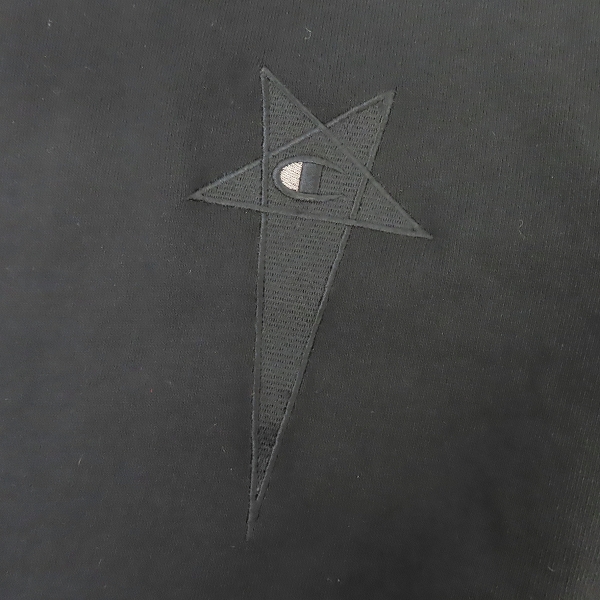 実際に弊社で買取させて頂いたRick Owens×Champion/リックオウエンス×チャンピオン クルーネック スウェットトレーナー CM20S0008-215089/Mの画像 7枚目