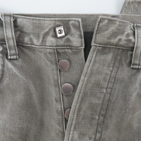 実際に弊社で買取させて頂いた【JPタグ】Dior HOMME/ディオールオム エディ期 ダメージ加工スキニーデニムパンツ 003D002TY046/26の画像 5枚目