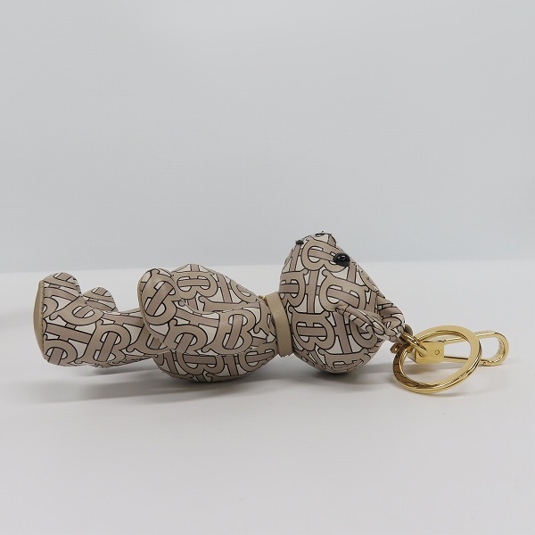 実際に弊社で買取させて頂いたBURBERRY/バーバリー トーマスベア レザー チャーム/キーホルダーの画像 3枚目