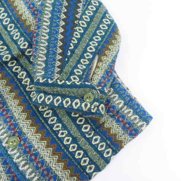 実際に弊社で買取させて頂いたTENDERLOIN/テンダーロイン ネイティブ柄 ジャケット Mの画像 6枚目