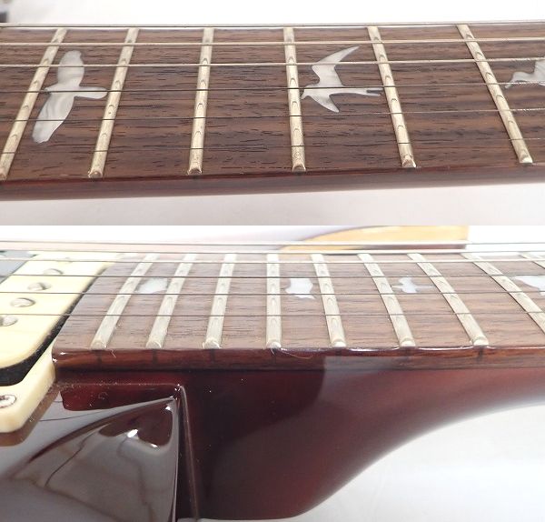 実際に弊社で買取させて頂いた★PRS/Paul Reed Smith/ポールリードスミス SE Custom 24 タップスイッチ搭載 バードインレイ ソフトケース付 の画像 3枚目