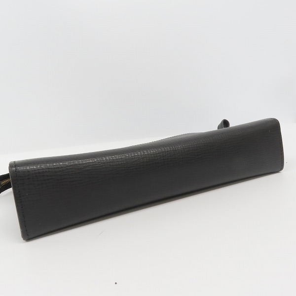 実際に弊社で買取させて頂いたBURBERRY/バーバリー クラッチバッグ/セカンドバッグ ブラックの画像 2枚目