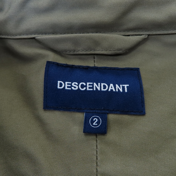 実際に弊社で買取させて頂いたDESCENDANT/ディセンダント 19SS TRUMAN FULL SIZE  B.D SS SHIRT ビッグシルエットシャツ 2の画像 2枚目