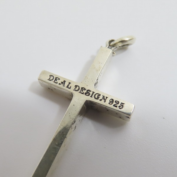 実際に弊社で買取させて頂いたDEAL DESIGN/ディールデザイン  コインカットクロス ペンダントトップの画像 4枚目