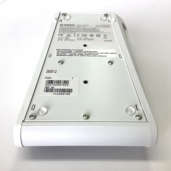 実際に弊社で買取させて頂いたYAMAHA/ヤマハ AG03 ミキシングコンソール ミキサーの画像 4枚目