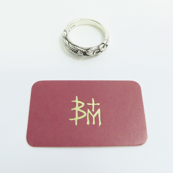 実際に弊社で買取させて頂いた【ギャラ付】Bloody Mary/ブラッディマリー マグノリアリング w/1ダイヤモンド 16.5号の画像 8枚目