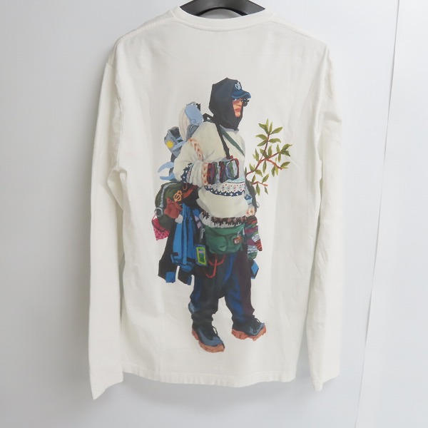 実際に弊社で買取させて頂いたLOEWE/ロエベ 21SS ロゴ刺繍 ギャングボックス プリントTシャツ H664Y22J11/XSの画像 1枚目