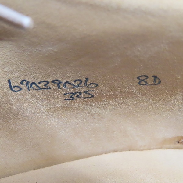 実際に弊社で買取させて頂いたBLACK FLEECE BY BROOKS BROTHERS/ブラックフリース シボレザー ウイングチップ ドレスシューズ 69039026/8Dの画像 5枚目