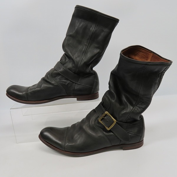 実際に弊社で買取させて頂いたMIHARAYASUHIRO/ミハラヤスヒロ ベルトブーツ/27の画像 3枚目