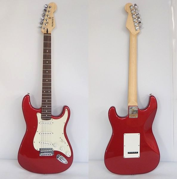 実際に弊社で買取させて頂いた★BUSKER'S/バスカーズ BSE/CAR ストラトキャスターType ソフトケース付 の画像 1枚目