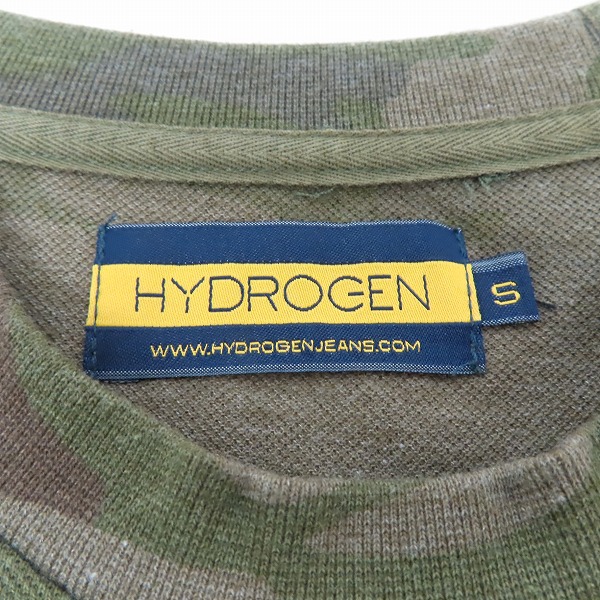 実際に弊社で買取させて頂いたHYDROGEN/ハイドロゲン パッチ付き迷彩長袖シャツ/Sの画像 2枚目