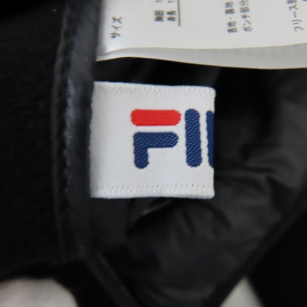 実際に弊社で買取させて頂いたFILA/フィラ 切替ダウンジャケット 裏起毛ダウンパンツ セットアップ/LLの画像 2枚目