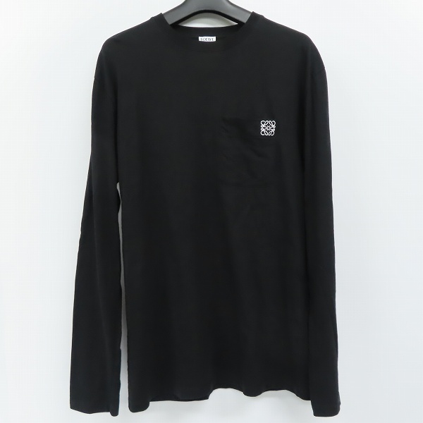 実際に弊社で買取させて頂いたLOEWE/ロエベ アナグラム  ロングTシャツ 胸ポケット/XS